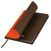 Ежедневник недатированный, Portobello Trend, Latte NEW, 145х210, 256 стр, оранжевый/коричневый
