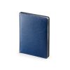 Ежедневник недатированный Sidney Nebraska, A6+, белый блок, серебро обрез,цвет синий