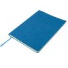 Бизнес-блокнот BIGGY, формат B5, в клетку, голубой/серый