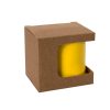 Коробка для кружек, размер 11,8х9,0х10,8 см, микрогофрокартон, коричневый