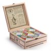 Подарочный набор Сугревъ в деревянной коробке без лого, коллекция из 9 чаёв