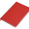 Блокнот А5 «Magnet» soft-touch с магнитным держателем для ручки, красный