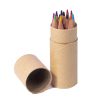 Набор цветных карандашей мини FLORA, 12 цветов