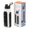 Спортивная бутылка для воды «Electrolyte», 1200 мл, тритан, черный