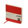 Скетчбук «Sketch & Art» 100 г/м2, soft-touch, красный