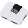 Хаб USB «Jacky» на 4 порта, белый