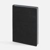 Ежедневник Doppio, недатированный, черный с серым