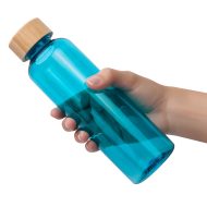Бутылка для воды BAMBOO PET 550мл., Голубая 6264.12 (2)
