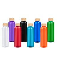 Бутылка для воды BAMBOO PET 550мл., Голубая 6264.12 (3)