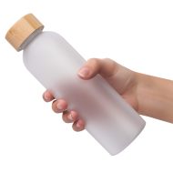 Бутылка для воды BAMBOO PET SOFT 550мл., Белая 6265.07 (2)