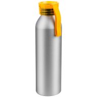Бутылка для воды VIKING SILVER 650мл., Серебристая с желтой крышкой 6141.04