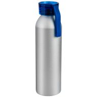 Бутылка для воды VIKING SILVER 650мл., Серебристая с синей крышкой 6141.01