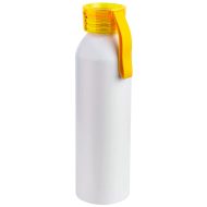 Бутылка для воды VIKING WHITE 650мл., Белая с желтой крышкой 6143.04